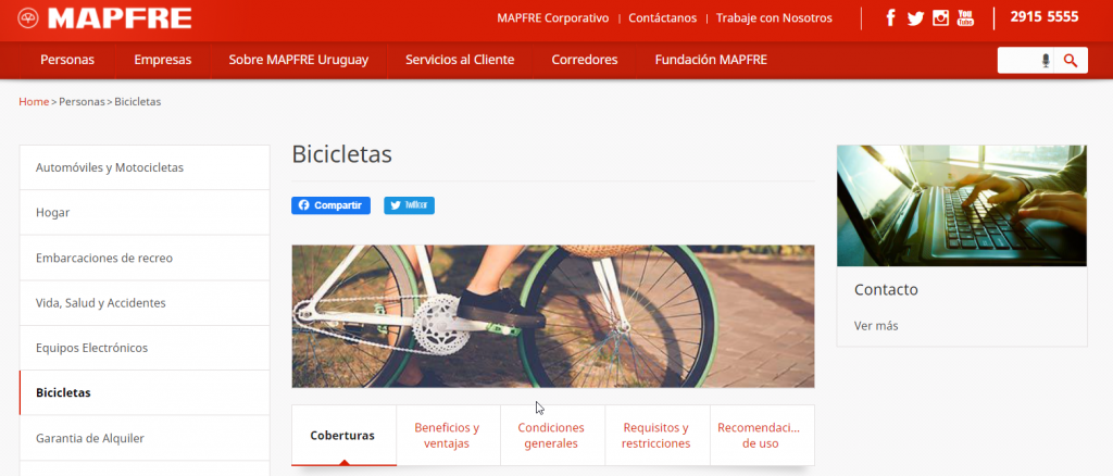 Seguro de Bicicletas Uruguay