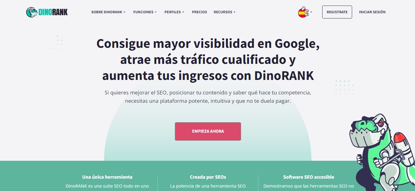 DinoRANK mejor herramienta SEO
