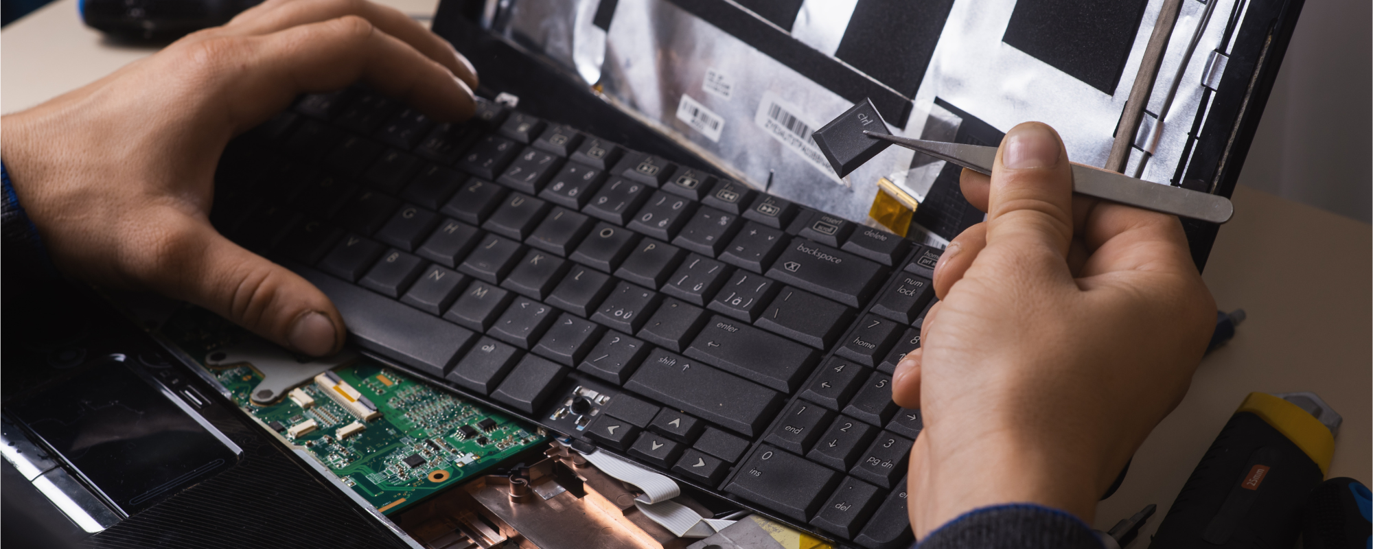 Dónde Reparar Notebooks en Montevideo, reparación de teclado