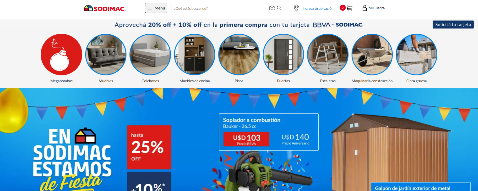 Dónde Comprar Sillones en Uruguay, Sodimac