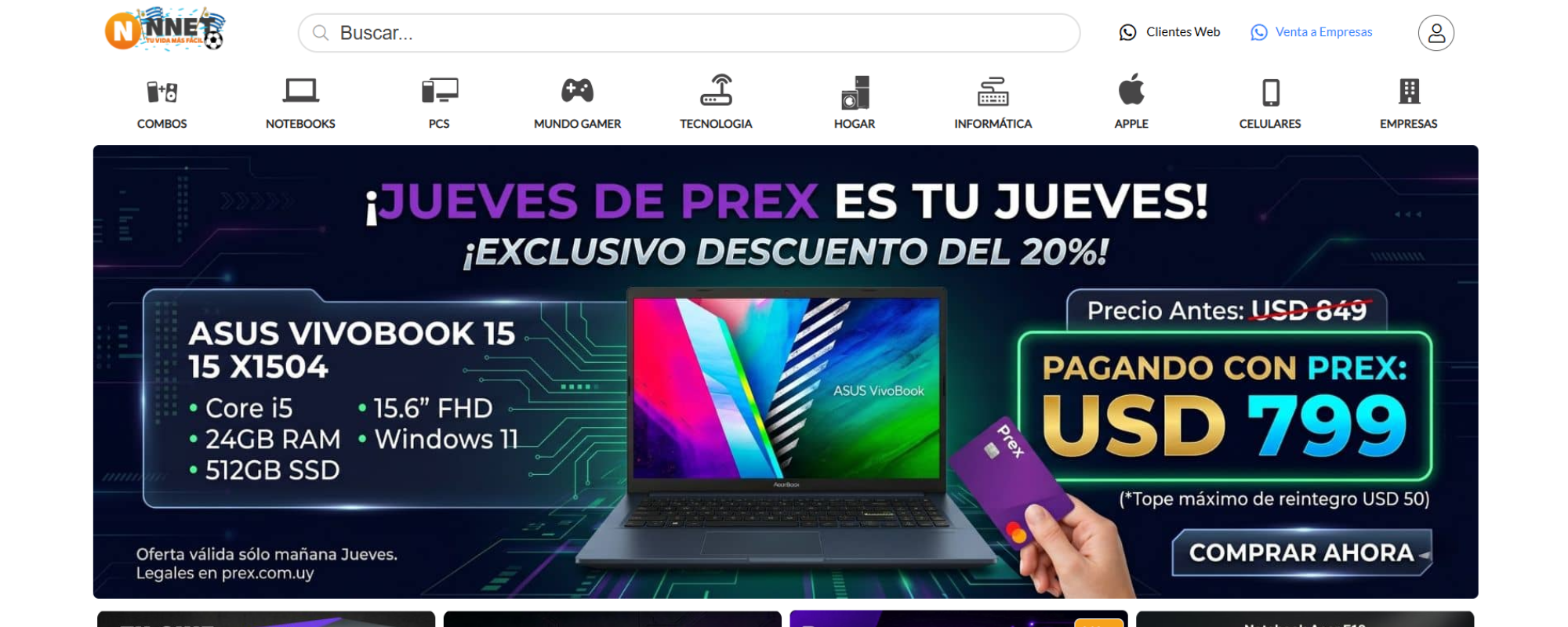 Dónde Conviene Comprar Laptops, NNET