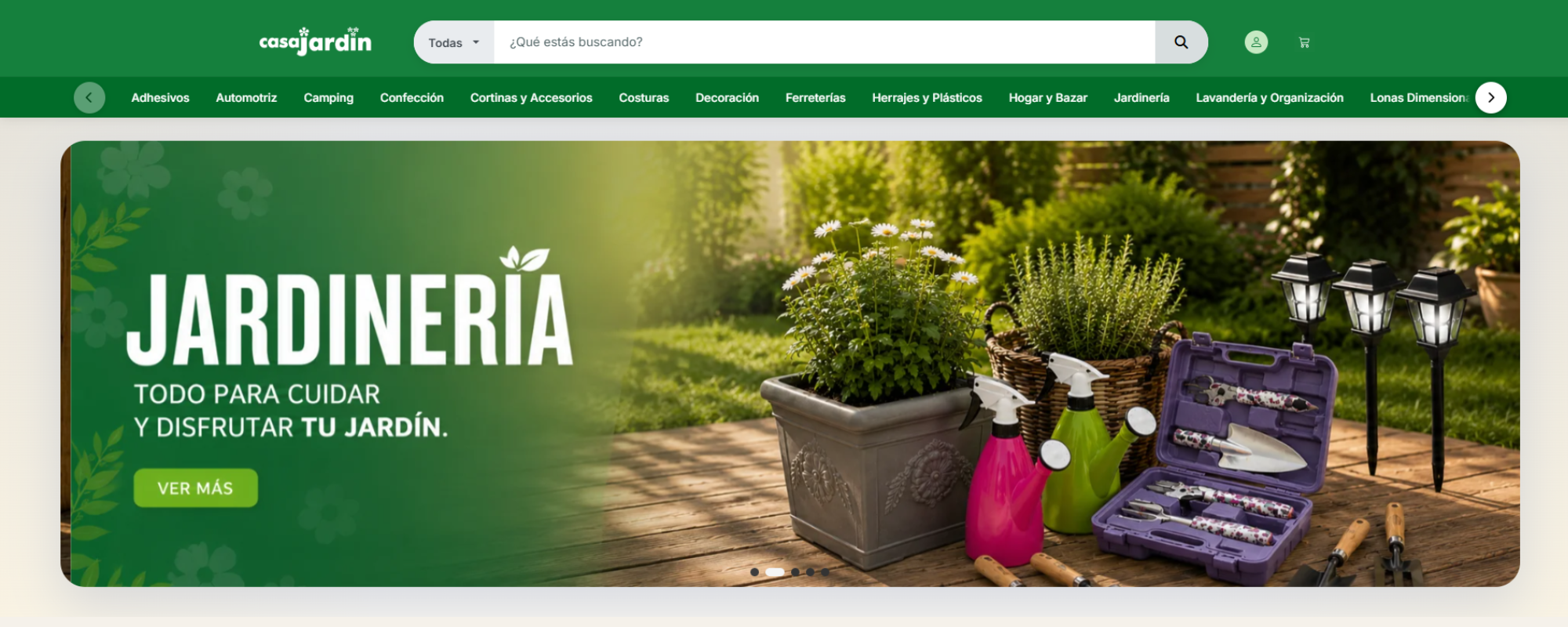 dónde comprar muebles de exterior en Uruguay, Casa Jardín