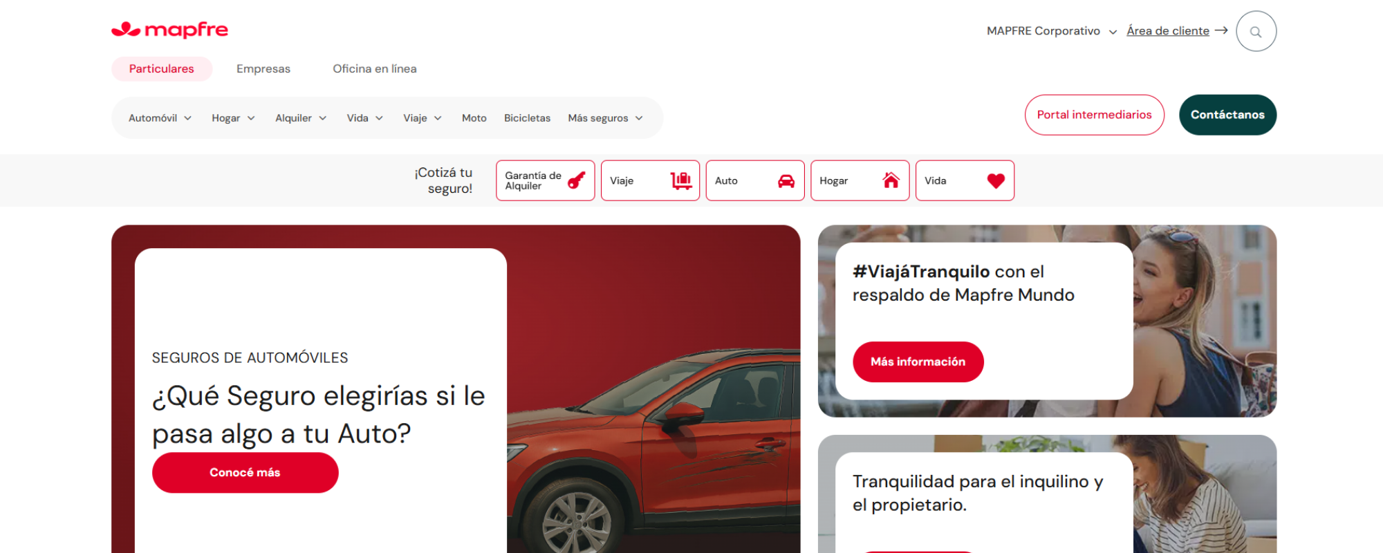Cuál es el mejor seguro para autos en Uruguay, MAPFRE